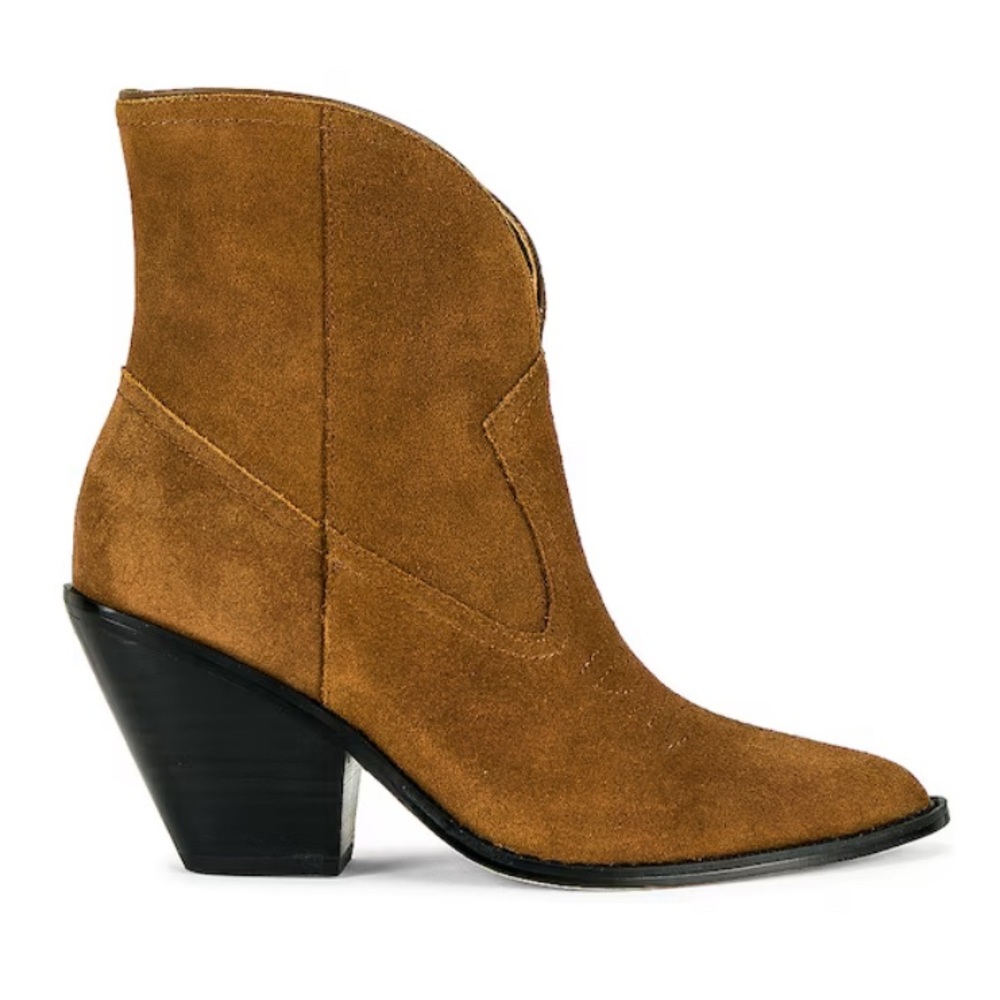 REVOLVE / House of Harlow 1960 Victor Bootie in Tan.